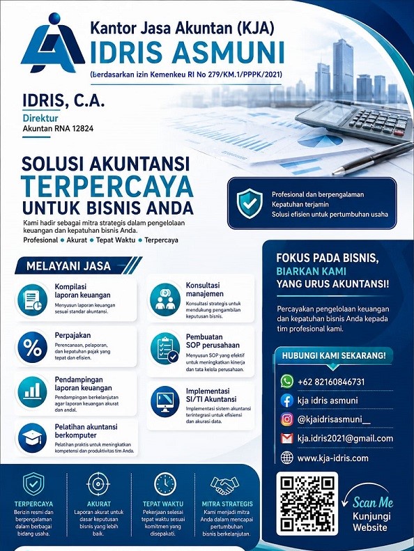 Kantor Jasa Akuntan Idris Asmuni : Promo Bulan September 2026