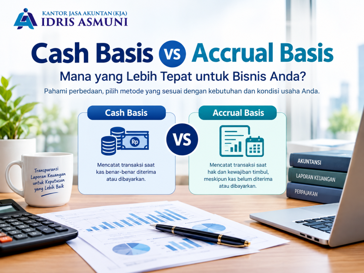 Cash Basis vs Accrual Basis