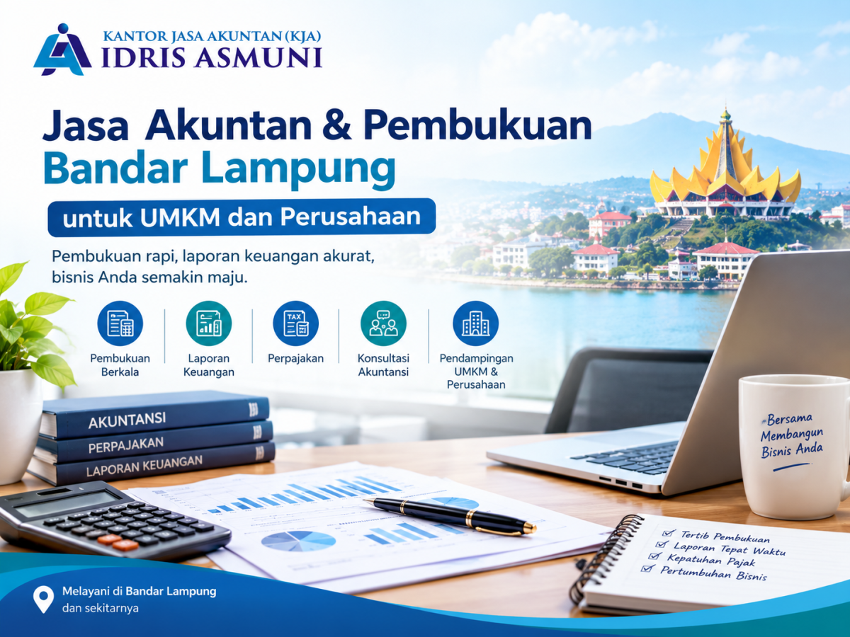Jasa Akuntan & Pembukuan Bandar Lampung untuk UMKM dan Perusahaan
