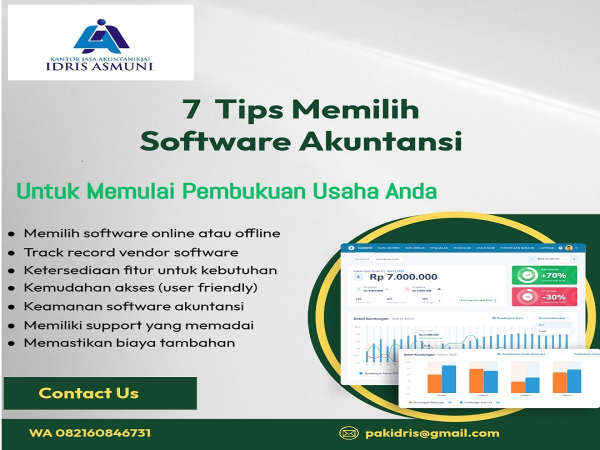 Tips Memilih Software Akuntansi