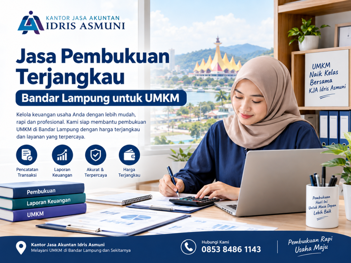 Jasa Pembukuan Terjangkau Bandar Lampung untuk UMKM