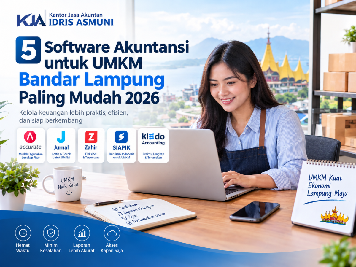 5 Software Akuntansi untuk UMKM Bandar Lampung Paling Mudah 2026
